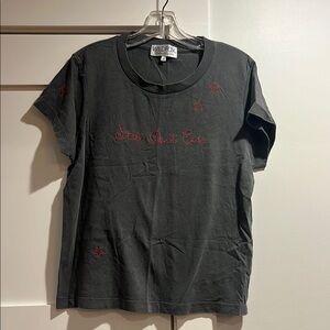 Wildfox Black Graphic Tee